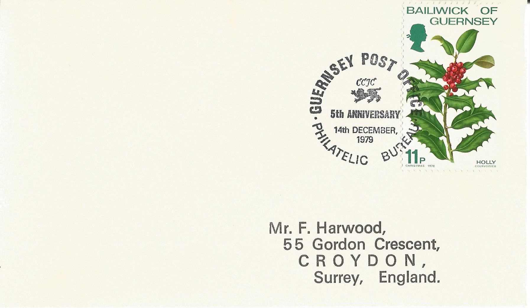 CCIC 5th Anniversary Guernsey Post Office Philatelic Bureau_G38