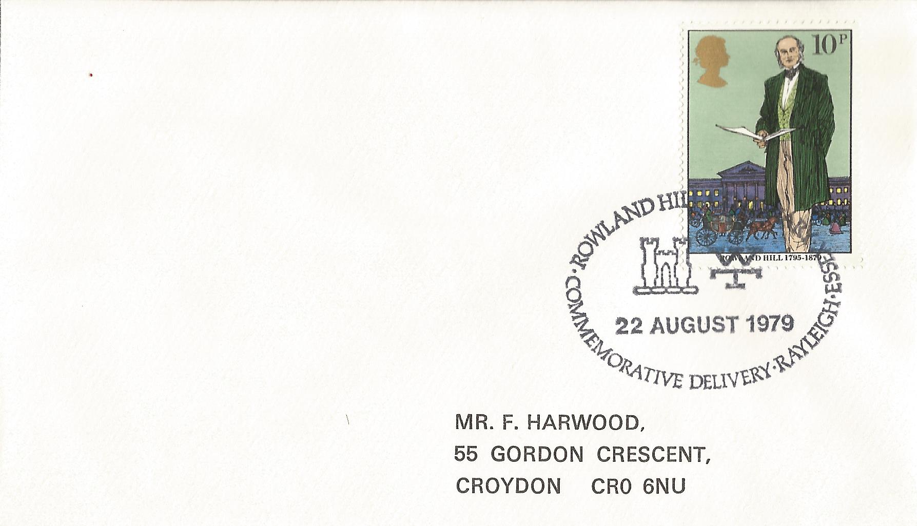 Rowland Hill Centenary Commemorative Delivery Rayleigh Essex_3968