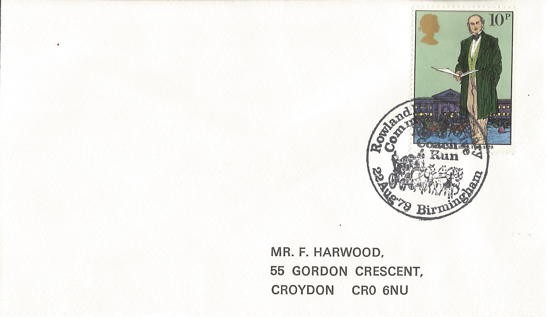 Rowland Hill Centenary Commemorative Mail Coach Run Birmingham_3963
