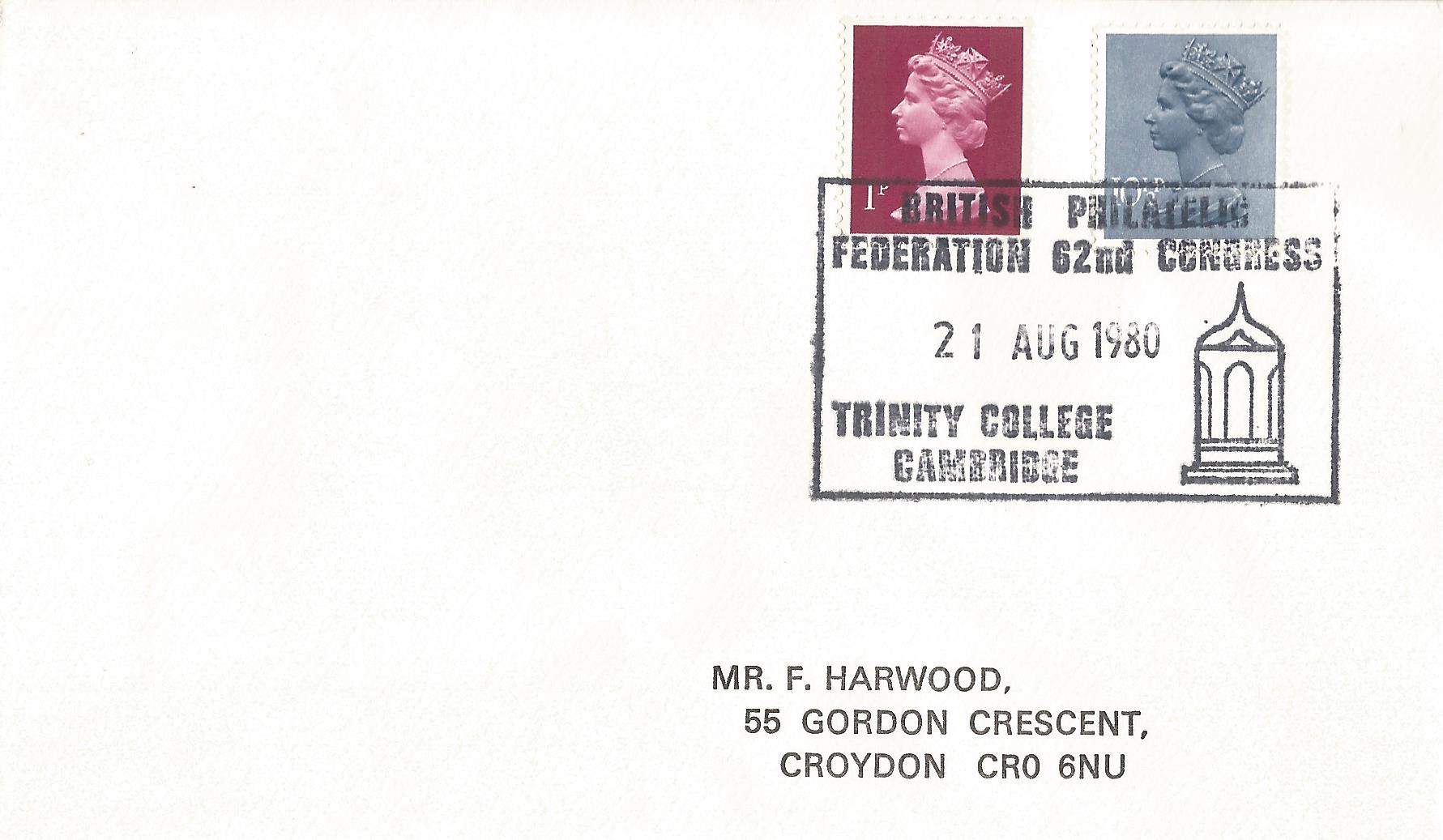 British Philatelic Federation 62nd Congress Trinity College Cambridge_4401