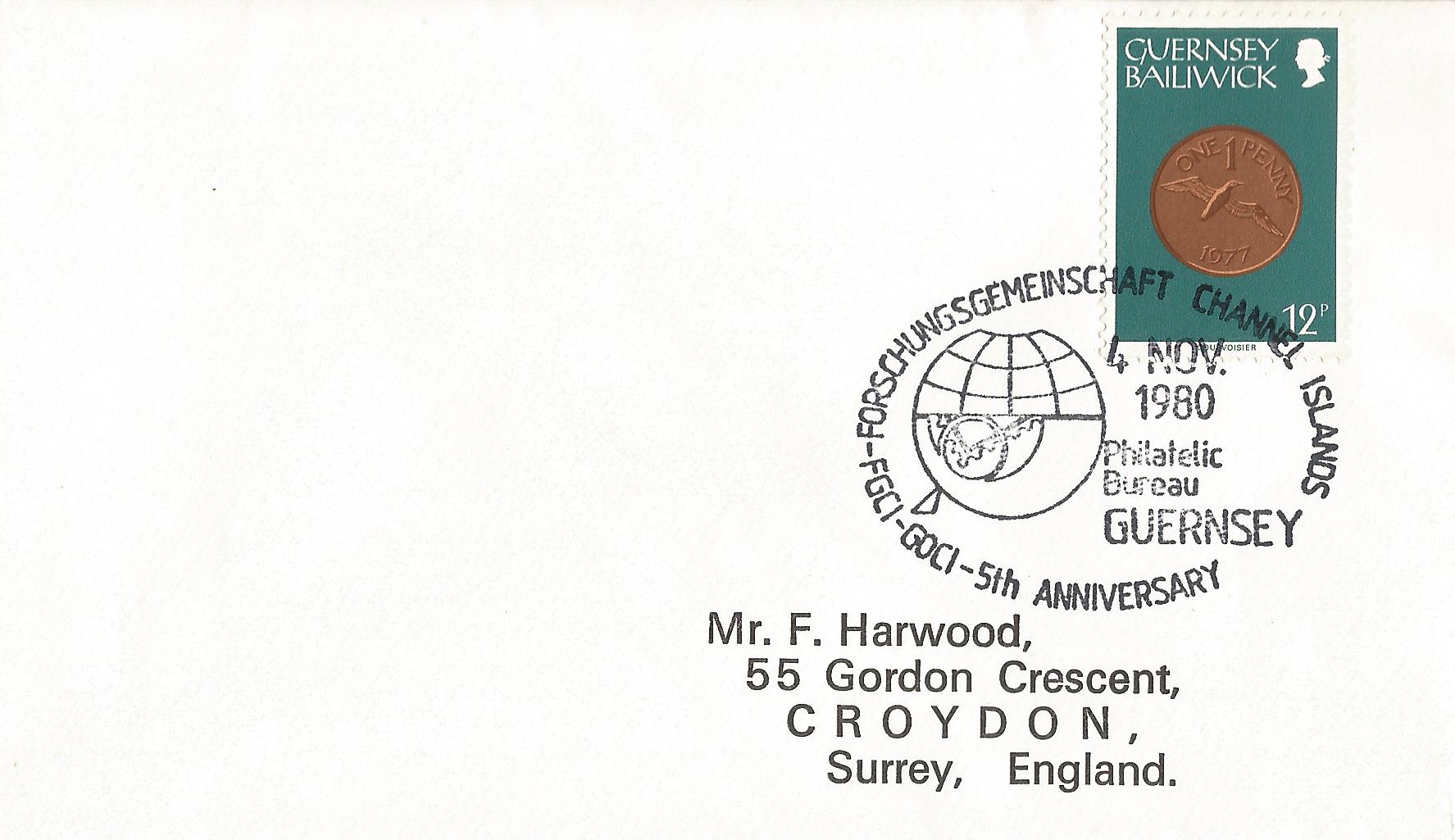 FGCI 5th Year GOCI Forschungsgemeinschaft Channel Islands Philatelic Bureau Guernsey_G44