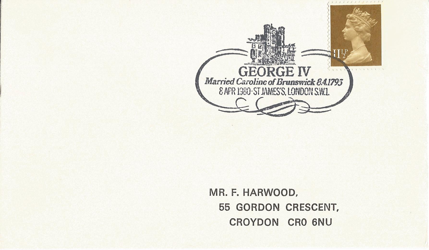 George IV Married Caroline of Brunswick 8.4.1795 St James' London SW1_4174