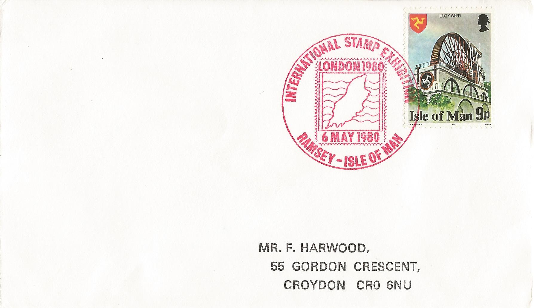 International Stamp Exhibition London 1980 Ramsey Isle of Man_M87