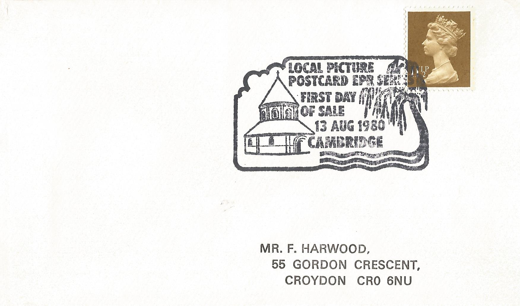 Local Picture Postcard EPR Series First Day of Sale Cambridge_4388