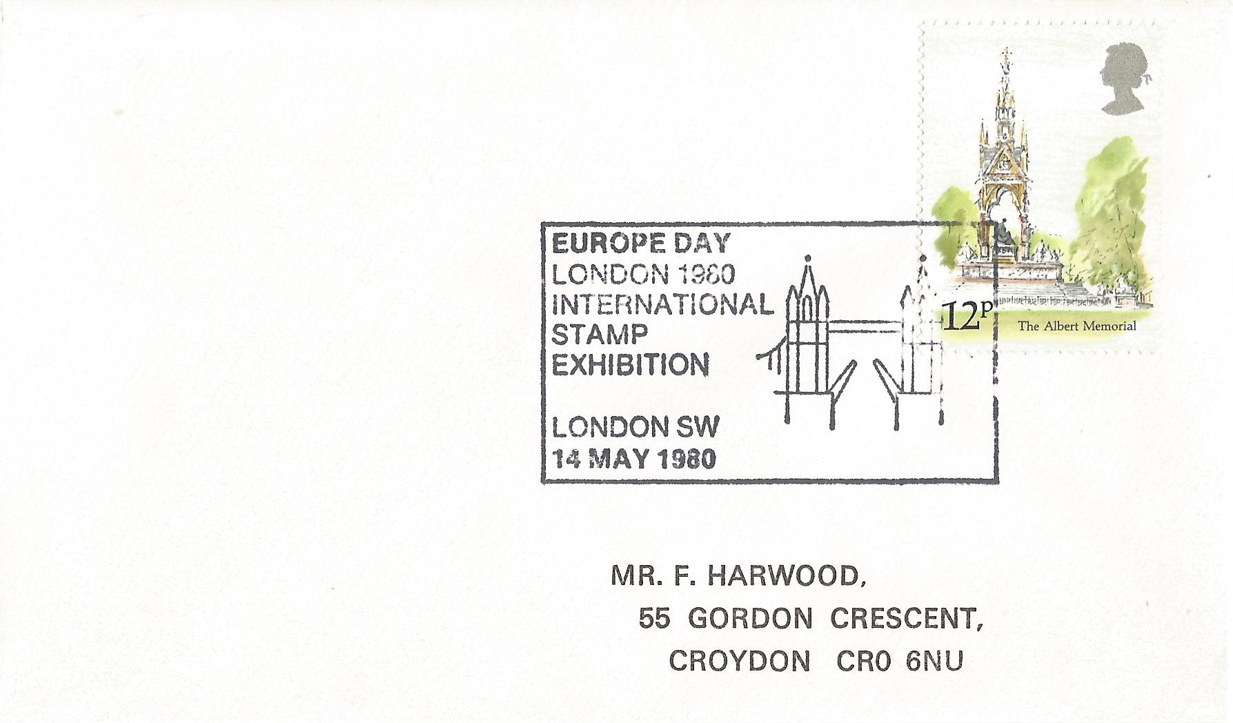 London 1980 International Stamp Exhibition Europe Day London SW_4206