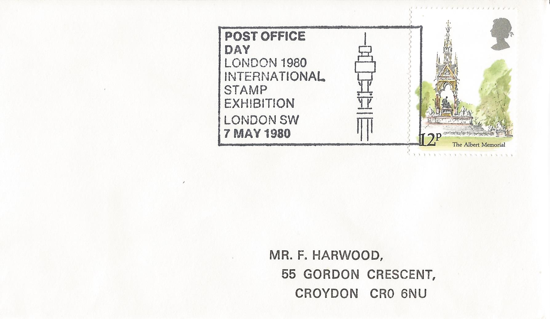 London 1980 International Stamp Exhibition Post Office Day London SW1_4200