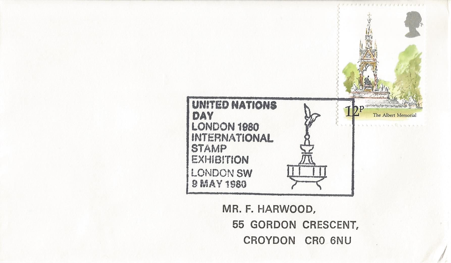 London 1980 International Stamp Exhibition United Nations Day London SW_4202