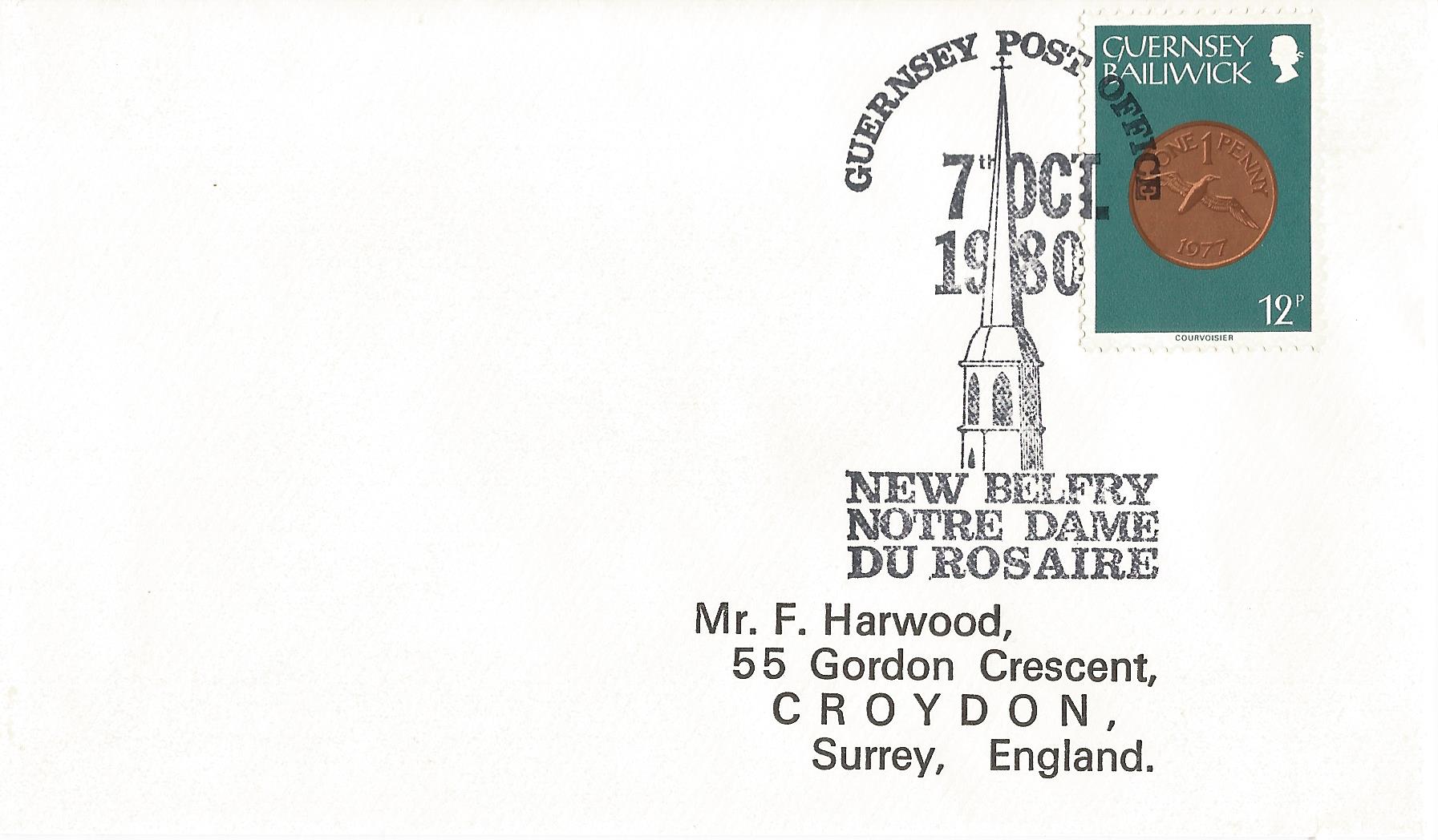 New Belfry Notre Dame Du Rosaire Guernsey Post Office_G42