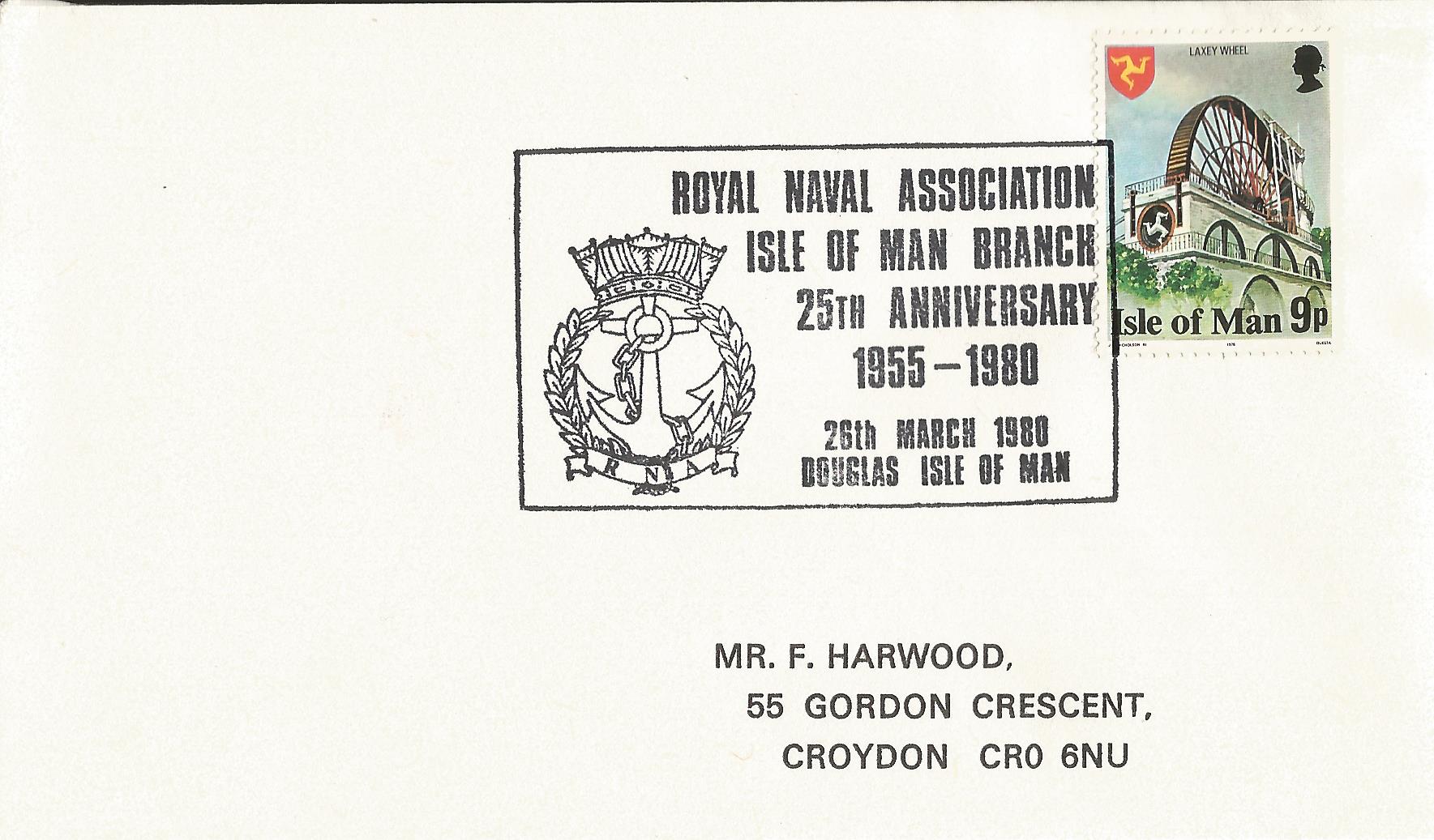 Royal Naval Association Isle of Man Branch 25th Anniversary 1955-1980 Douglas Isle of Man_M85