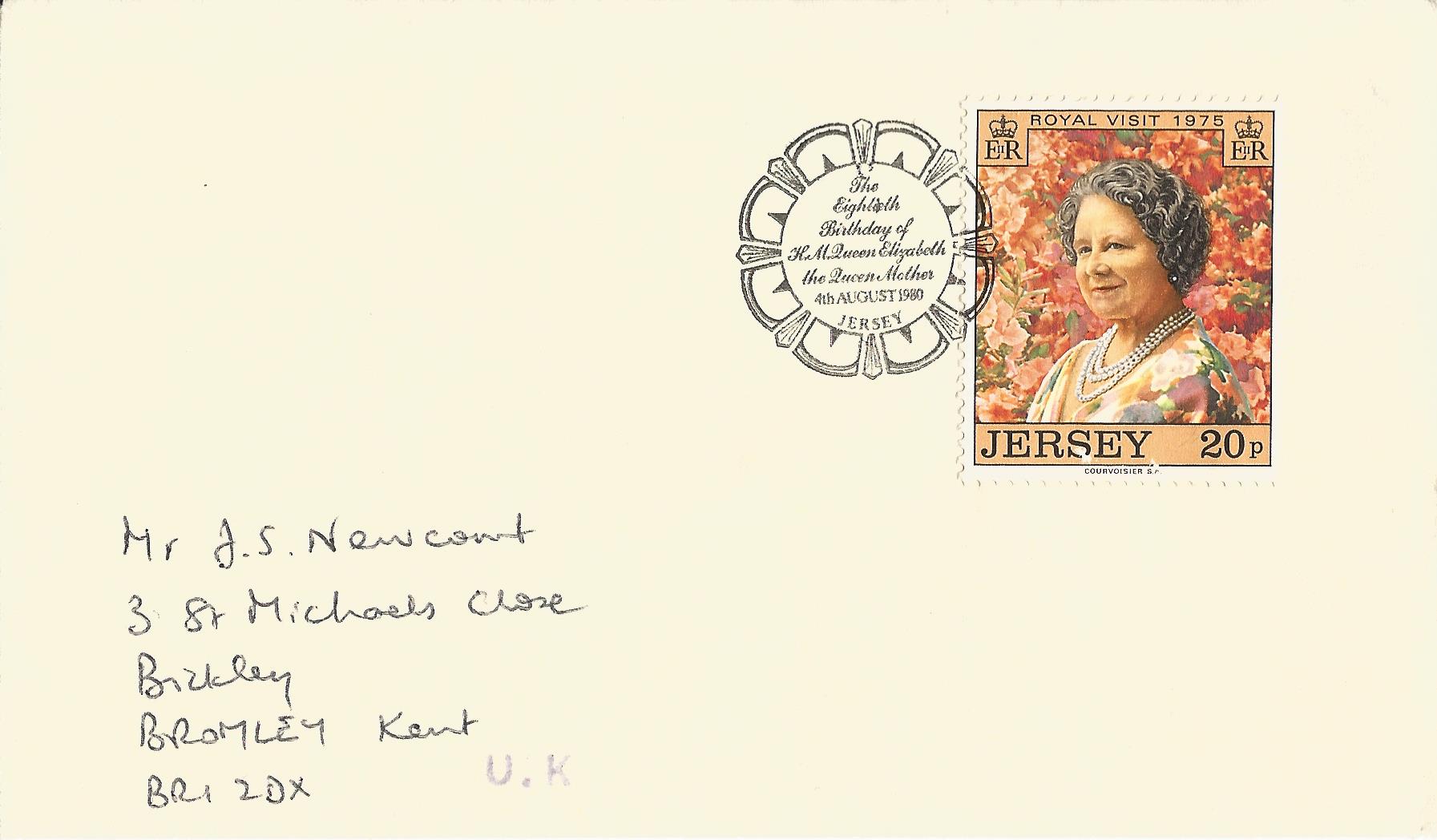 The Eightieth Birthday of H M Queen Elizabeth the Queen Mother Jersey_J95