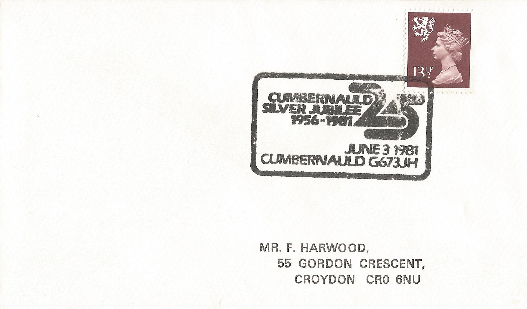 Cumbernauld 25 Silver Jubilee 1956-1981 Cumbernauld G673JH_4729