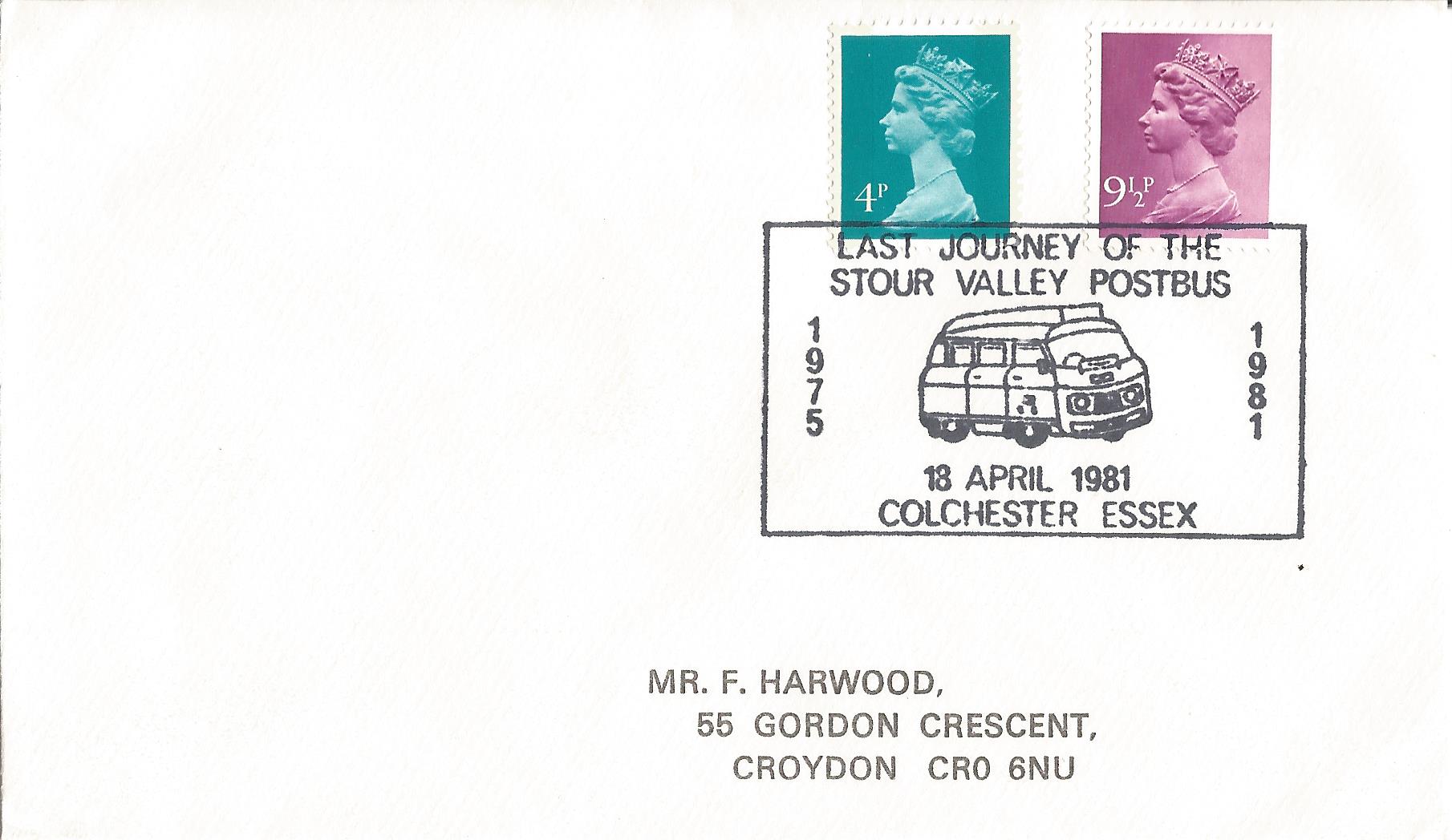 Last Journey of the Stour Valley Postbus 1975 1981 Colchester Essex_4649