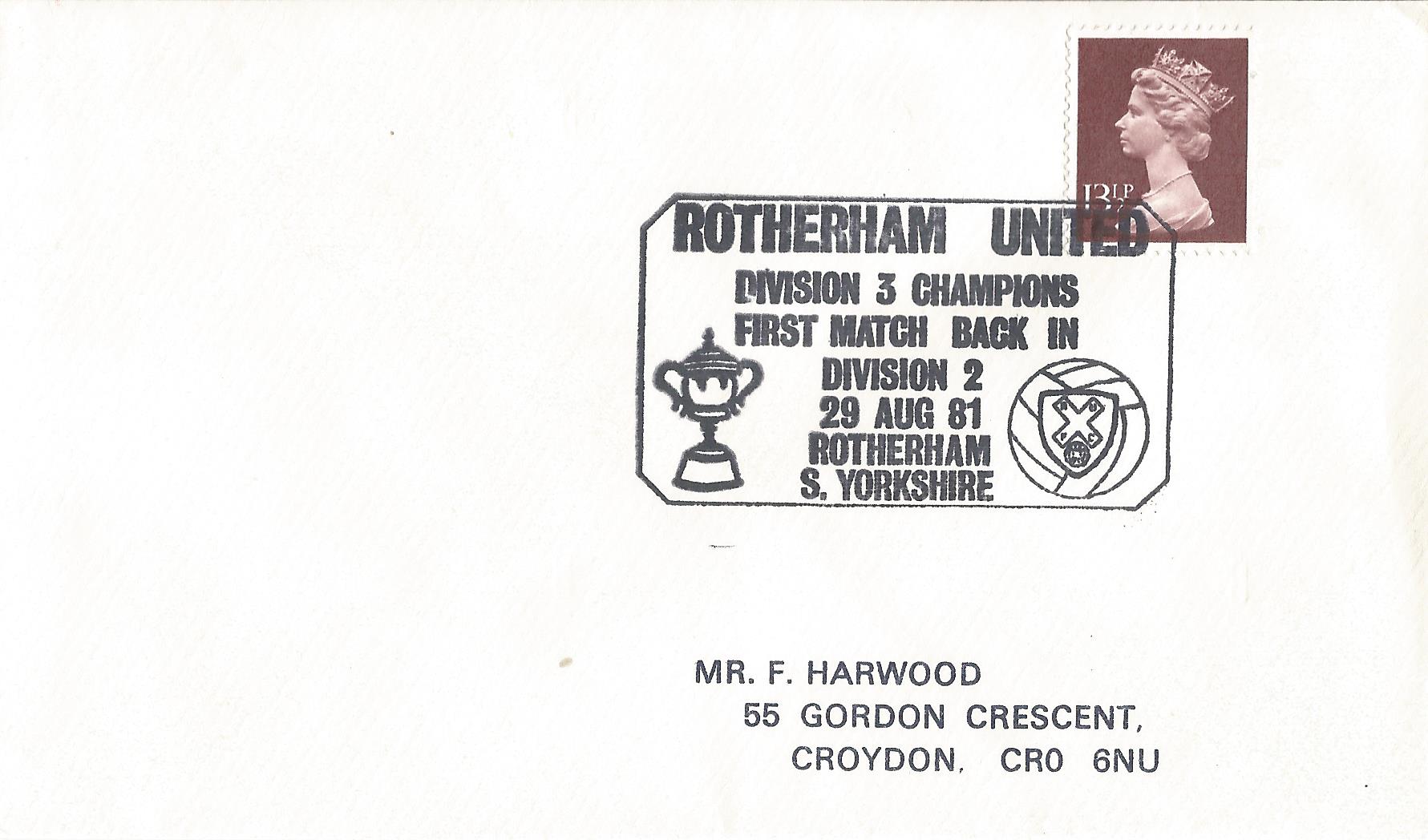 Rotherham United Division 3 Champions First Match Back in Division 2 Rotherham S Yorkshire_4908