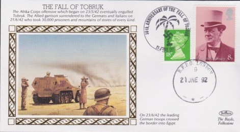 50th Anniversary Fall of Tobruk BFPO 9
