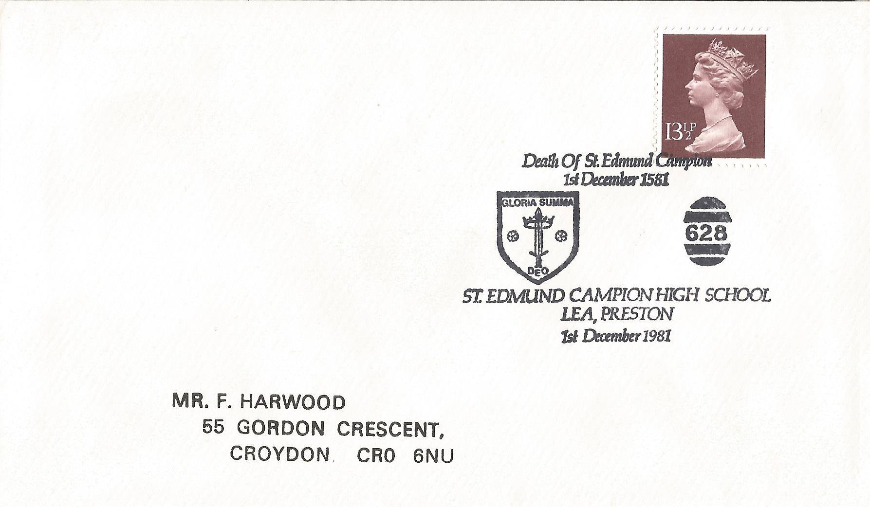 Death of St Edmund Campion 1st December 1581 St Edmund Campion High School Lea Preston_5035