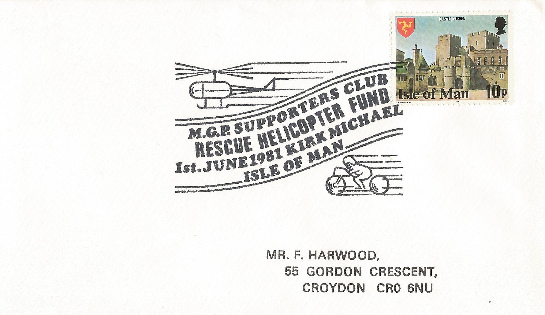 MGP Supporters Club Rescue Helicopter Fund Kirk Michael Isle of Man_M102