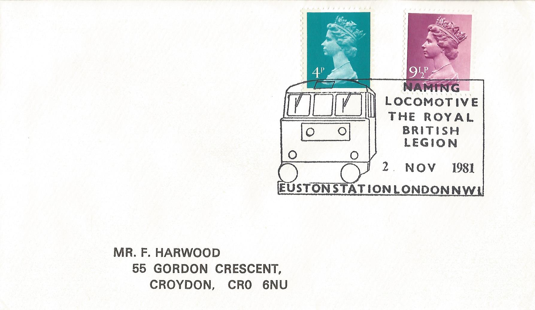 Naming Locomotive The Royal British Legion Euston Station London NW1_5007