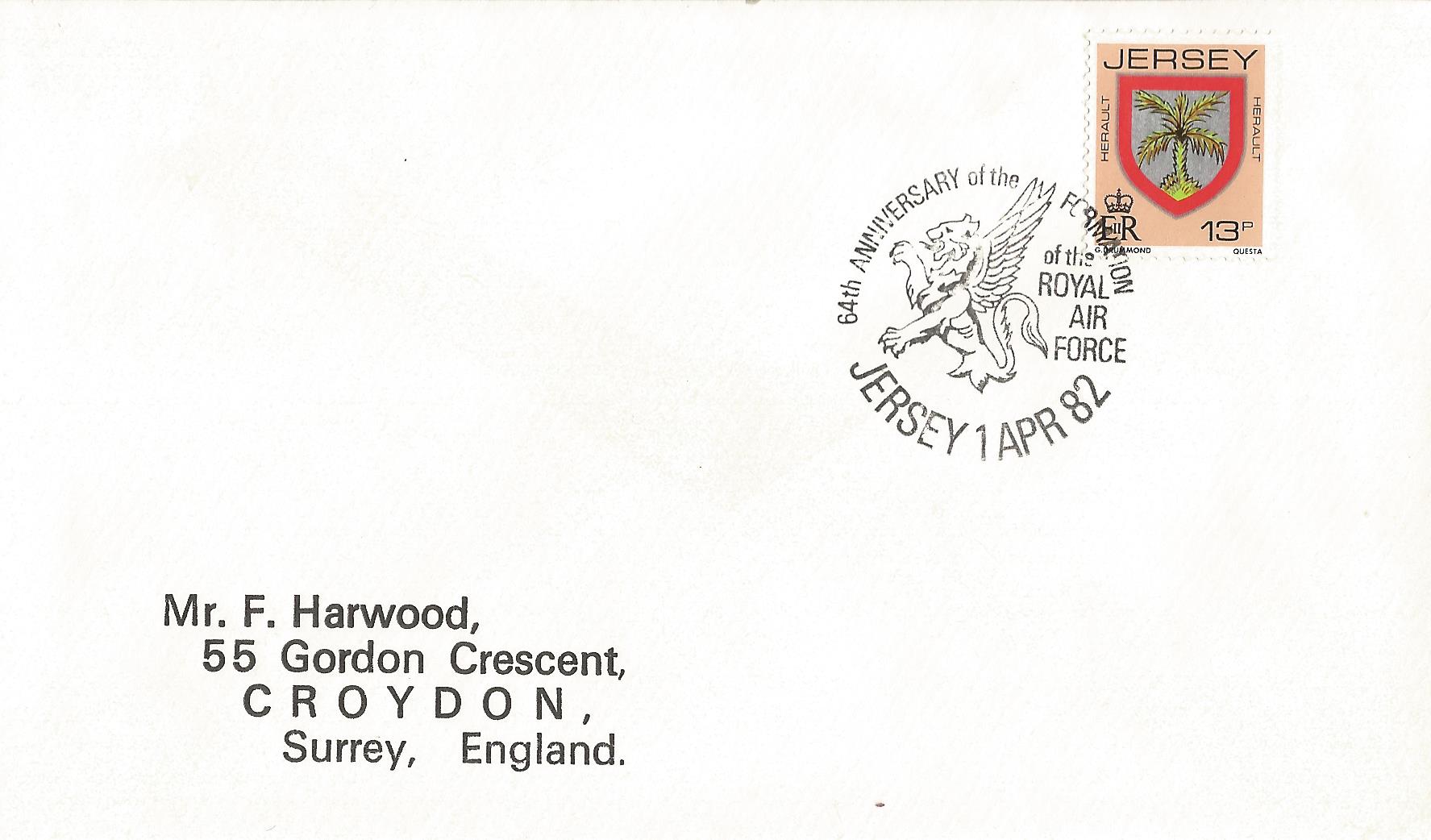 64th Anniversary of the Formation of the Royal Air Force Jersey_J111