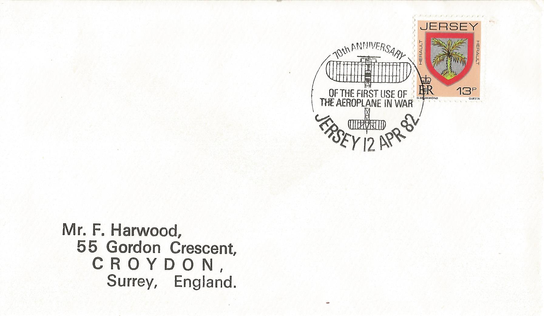 70th Anniversary of the First Use of The Aeroplane in War Jersey_J112