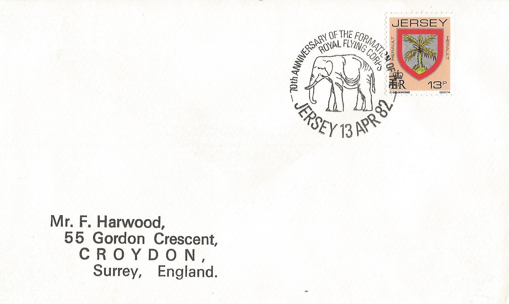 70th Anniversary of the Formation of The Royal Flying Corps Jersey_J113