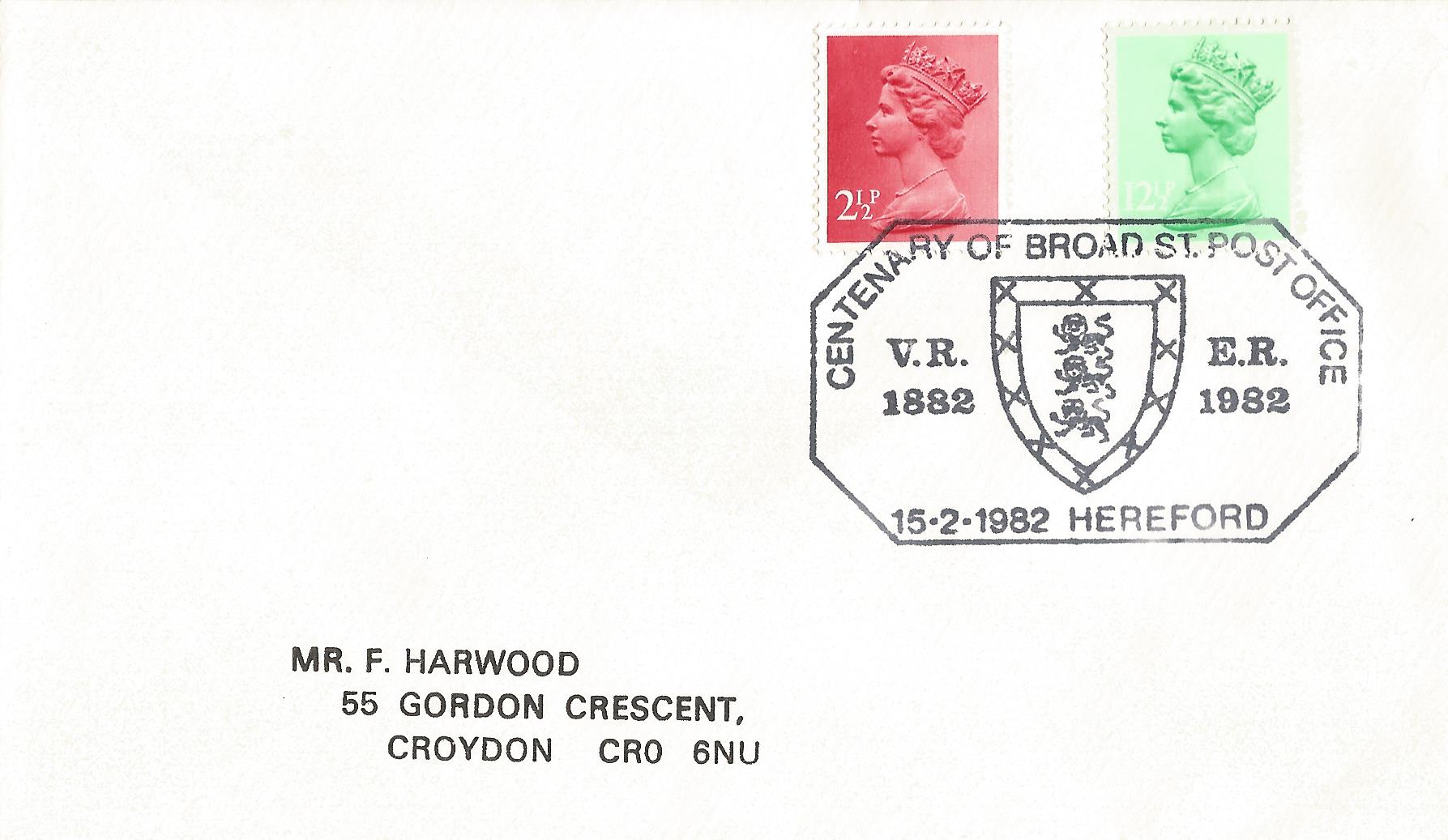Centenary of Broad St Post Office 1882 1982 Hereford_5067