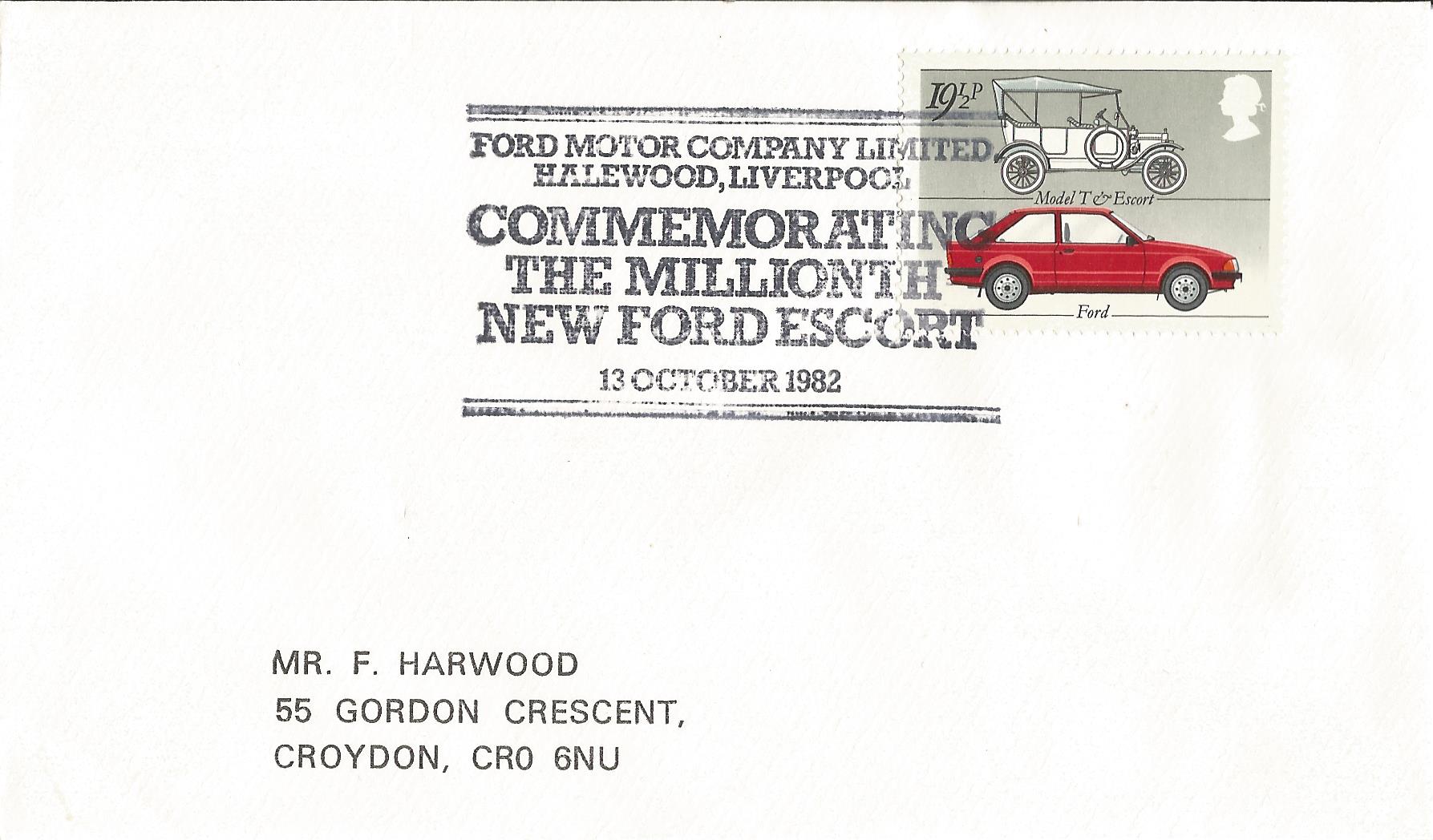 Commemorating The Millionth New Ford Escort Ford Motor Company Limited Halewood Liverpool_5441