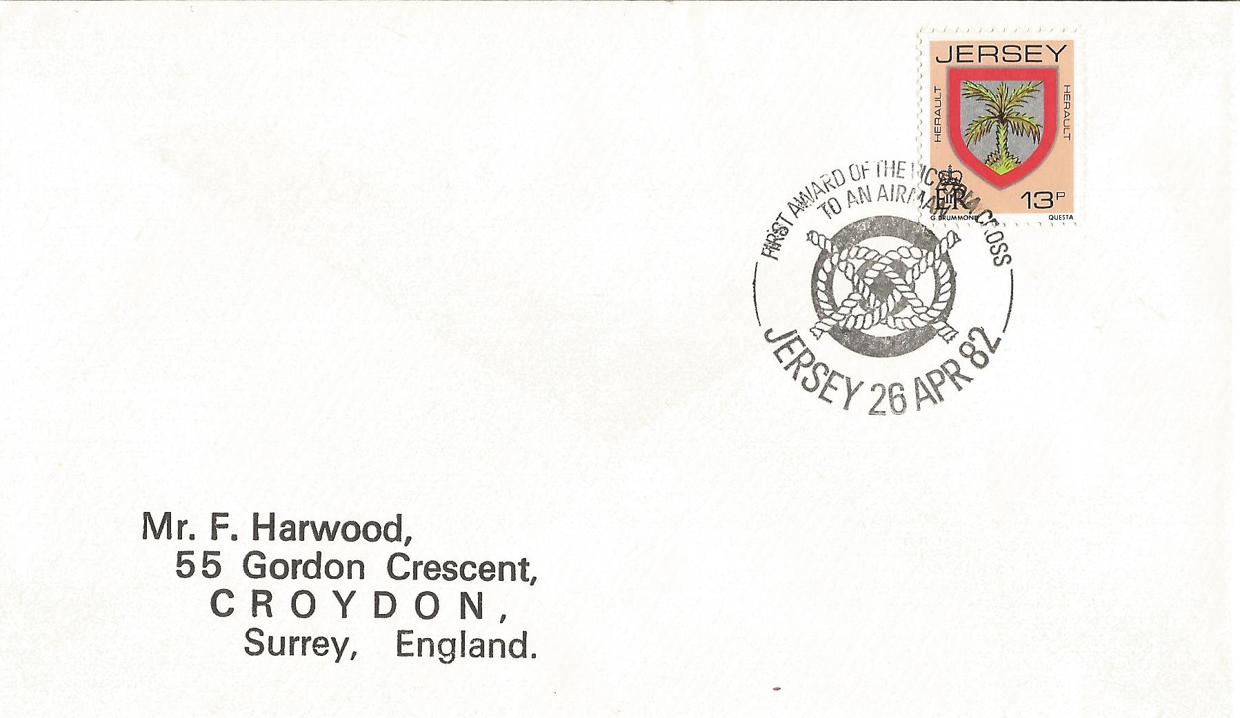 First Award of The Victoria Cross to an Airman_Jersey_J114