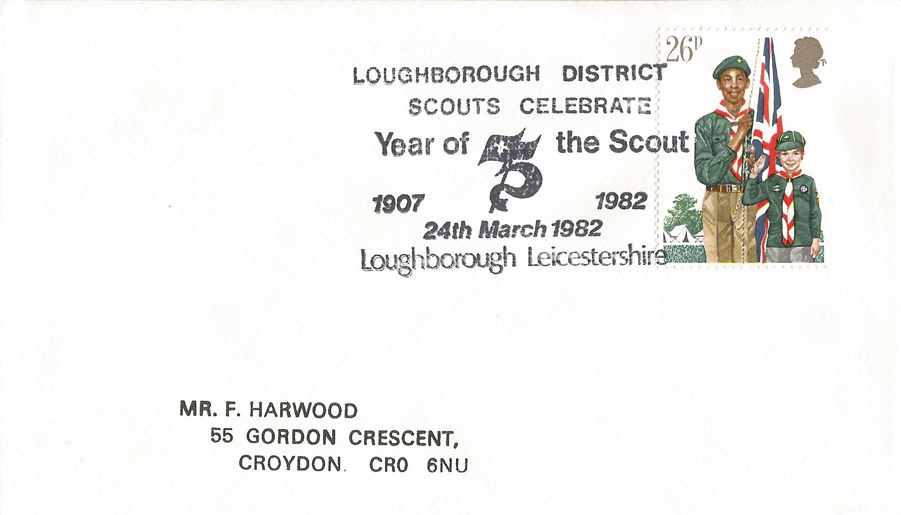 Loughborough District Scouts Celebrate Year of the Scout 1907 1982 Loughborough Leicestershire_5100