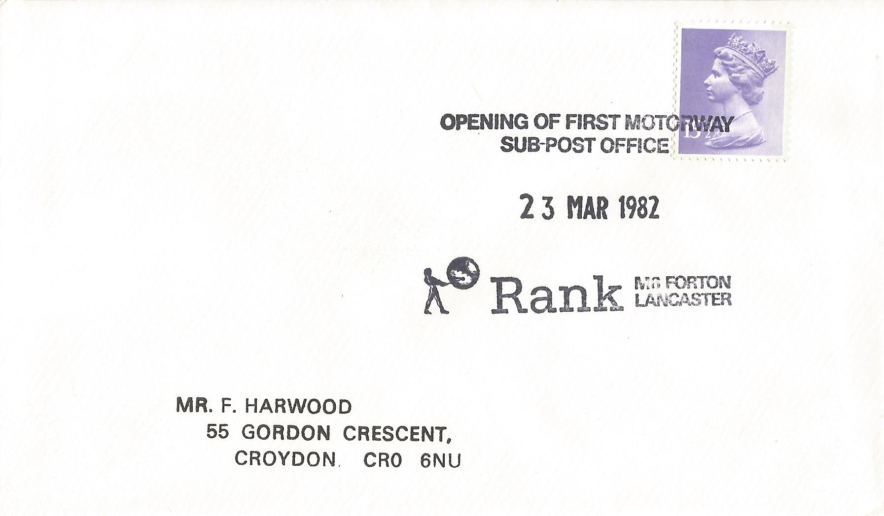 Opening of First Motorway Sub-Post Office Rank M6 Forton Lancaster_5085