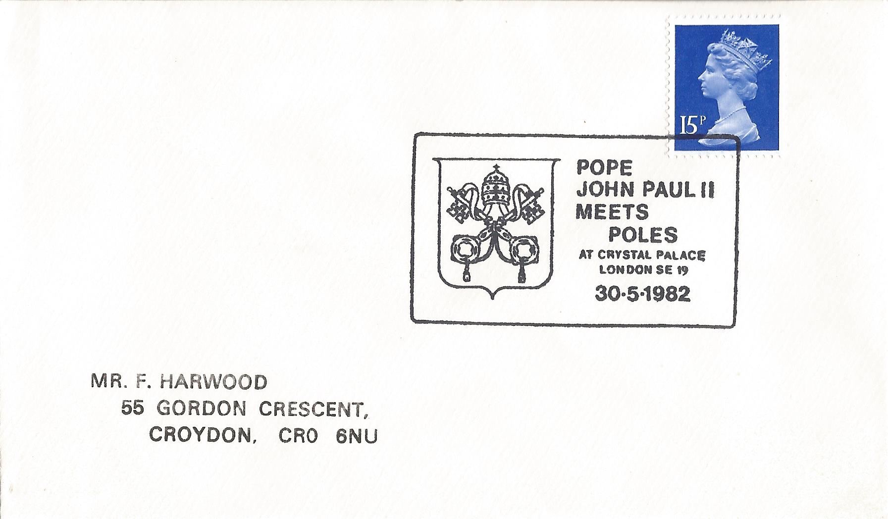 Pope John Paul II Meets Poles at Crystal Palace London SE19_5187