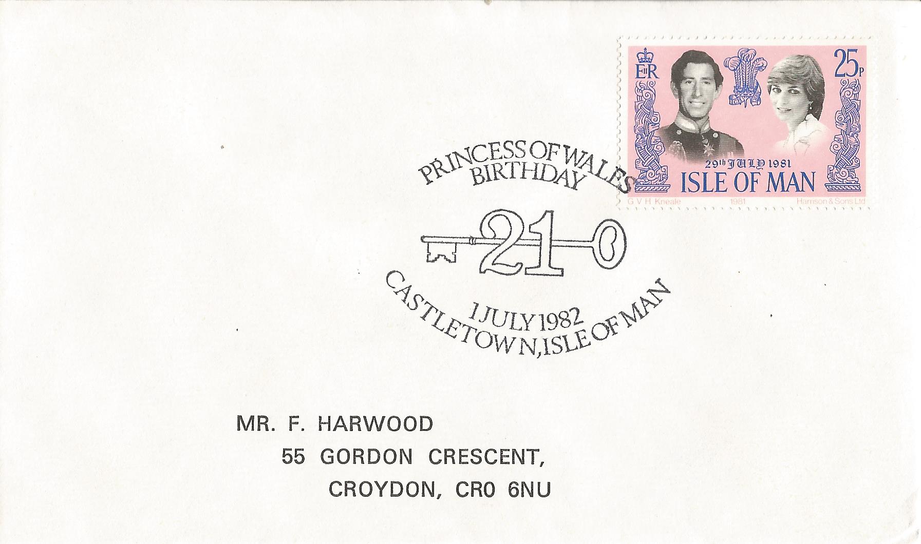 Princess of Wales Birthday 21 Castletown N Isle of Man_M118