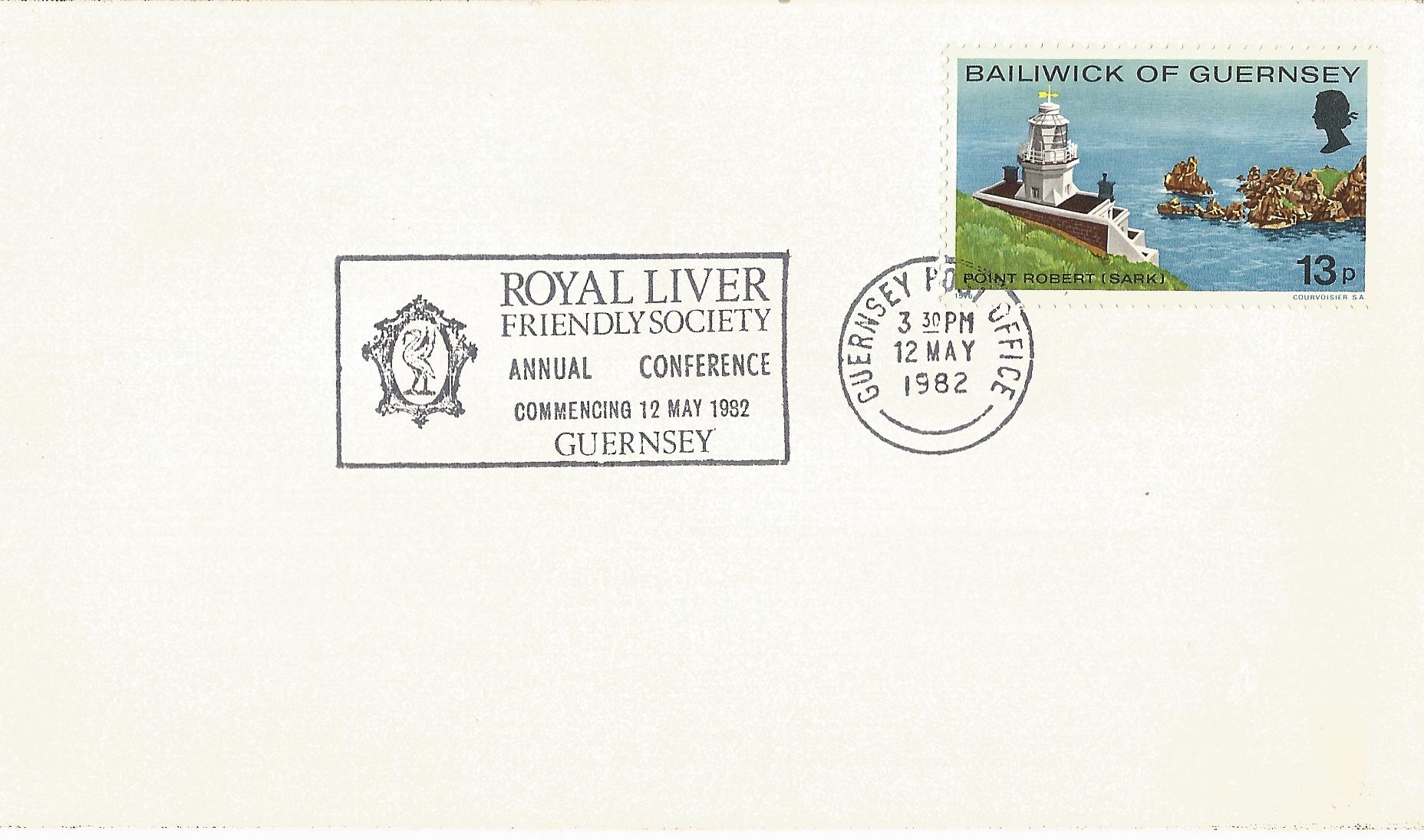 Royal Liver Friendly Society Annual Conference Commencing 12 May 1982 Guernsey Guernsey Post Office_G58