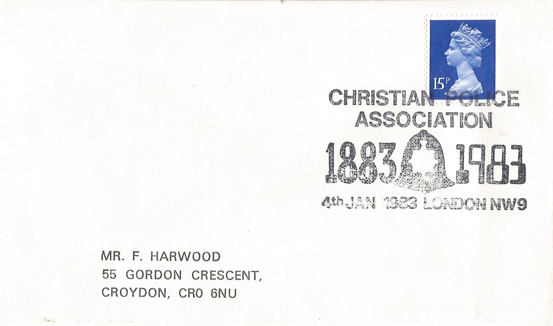Christian Police Association 1883 1983 London NW9_5496