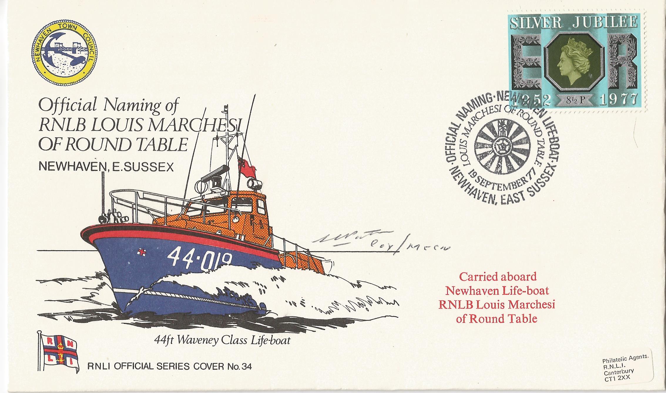 Official Naming Newhaven Life-Boat Louis Marchesi of Round Table Newhaven East Sussex_3394