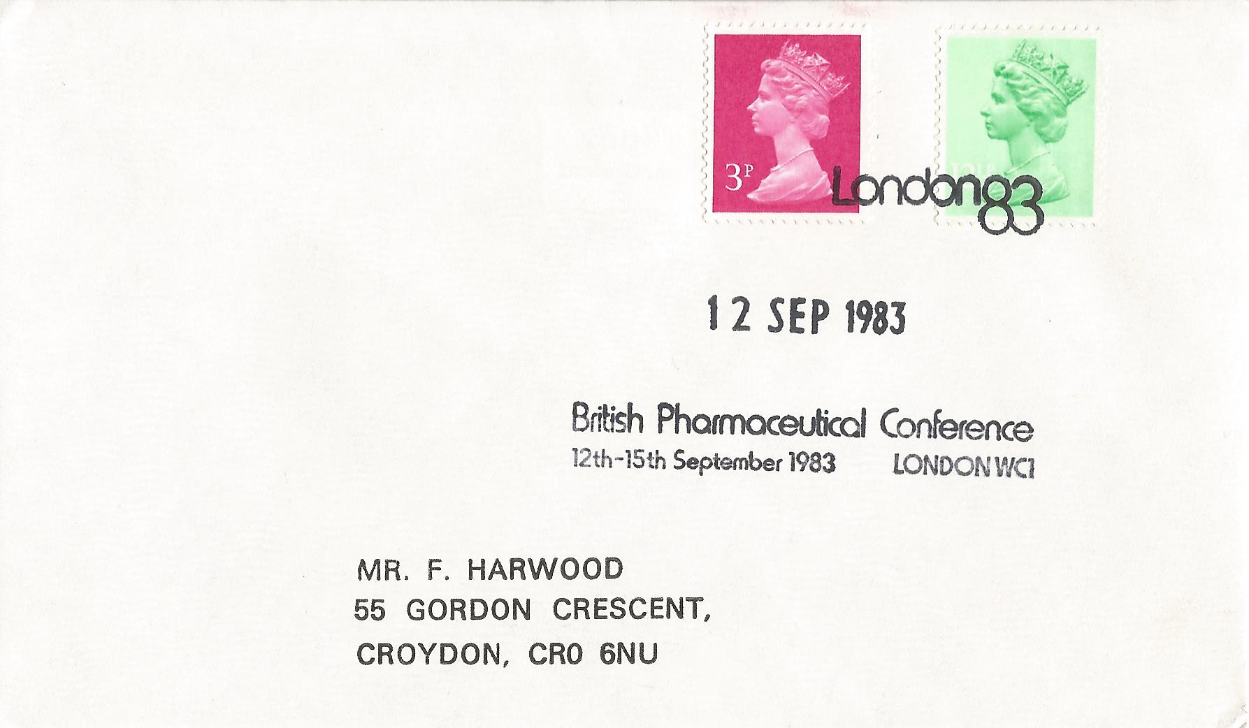 London 83 British Pharmaceutical Conference 12th-15th September 1983 London WC1_5763