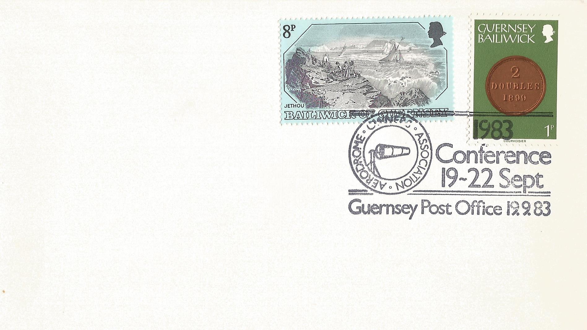 Aerodrome Owners Association 1983 Conference 19-22 Sept Guernsey Post Office_G63