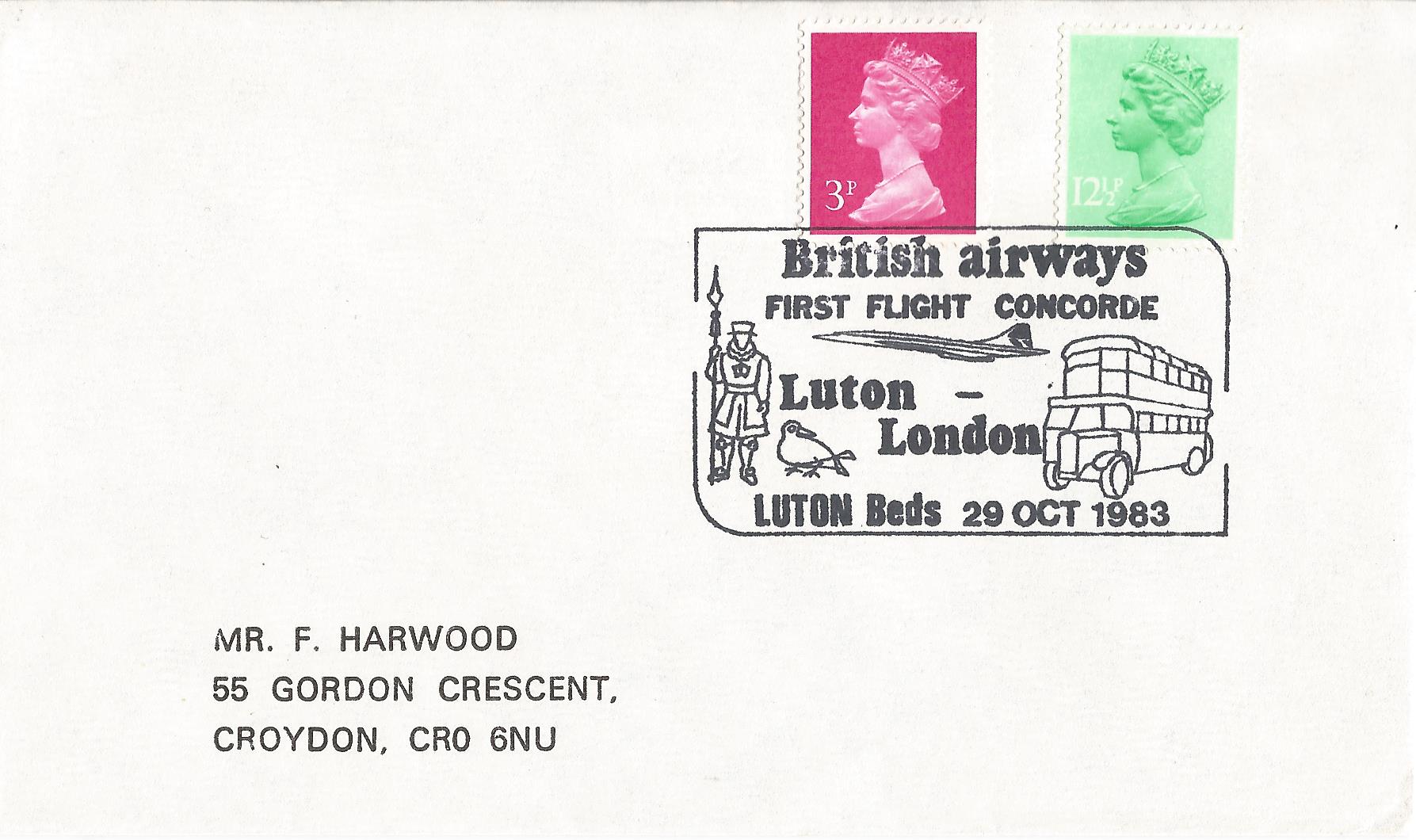 British airways First Flight Concorde Luton - London Luton Beds_5823