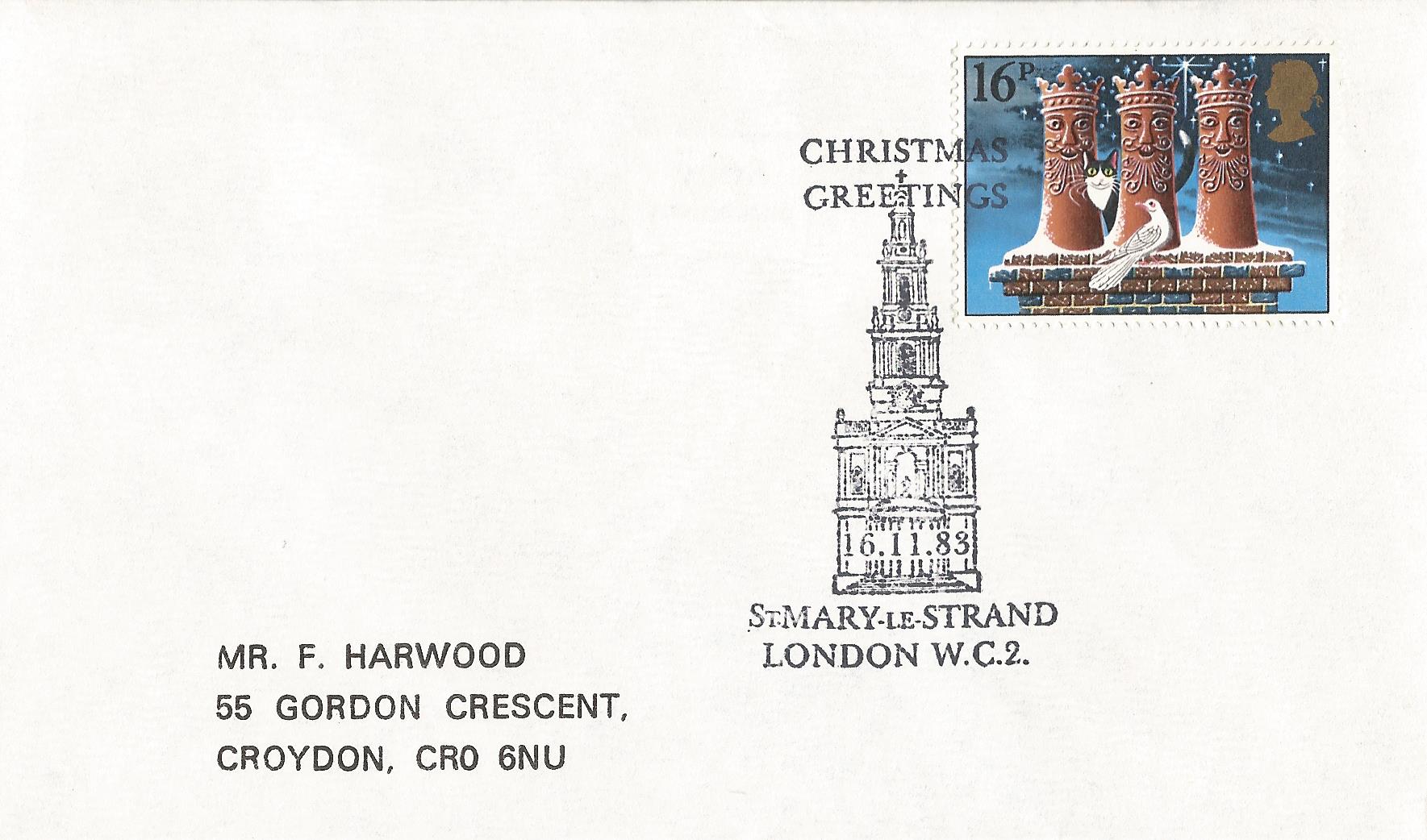Christmas Greetings St Mary Le Strand London WC2_5831