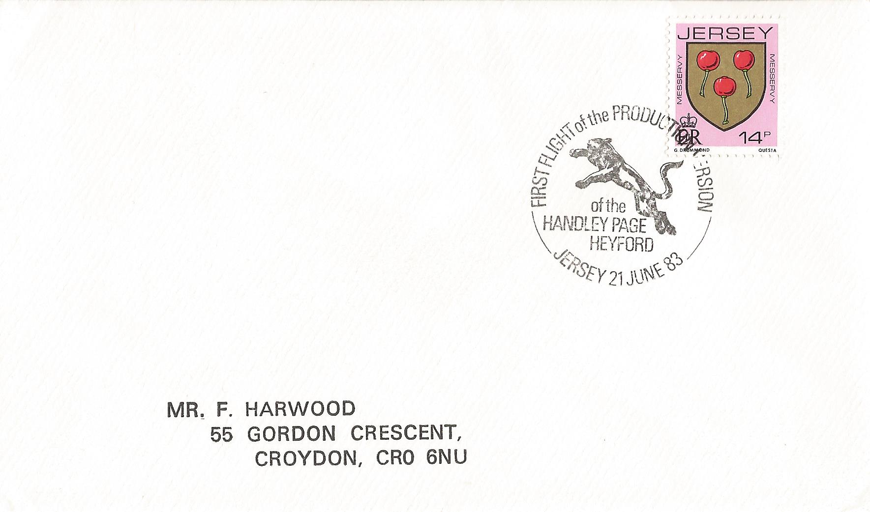 First Flight of the Production Version of the Handley Page Heyford Jersey_J133