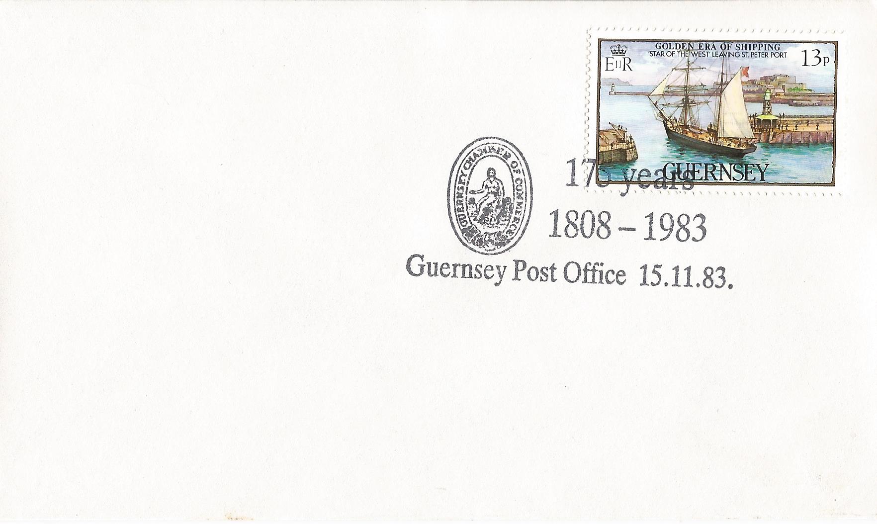 Guernsey Chamber Of Commerce 175 years 1808-1983 Guernsey Post Office_G64