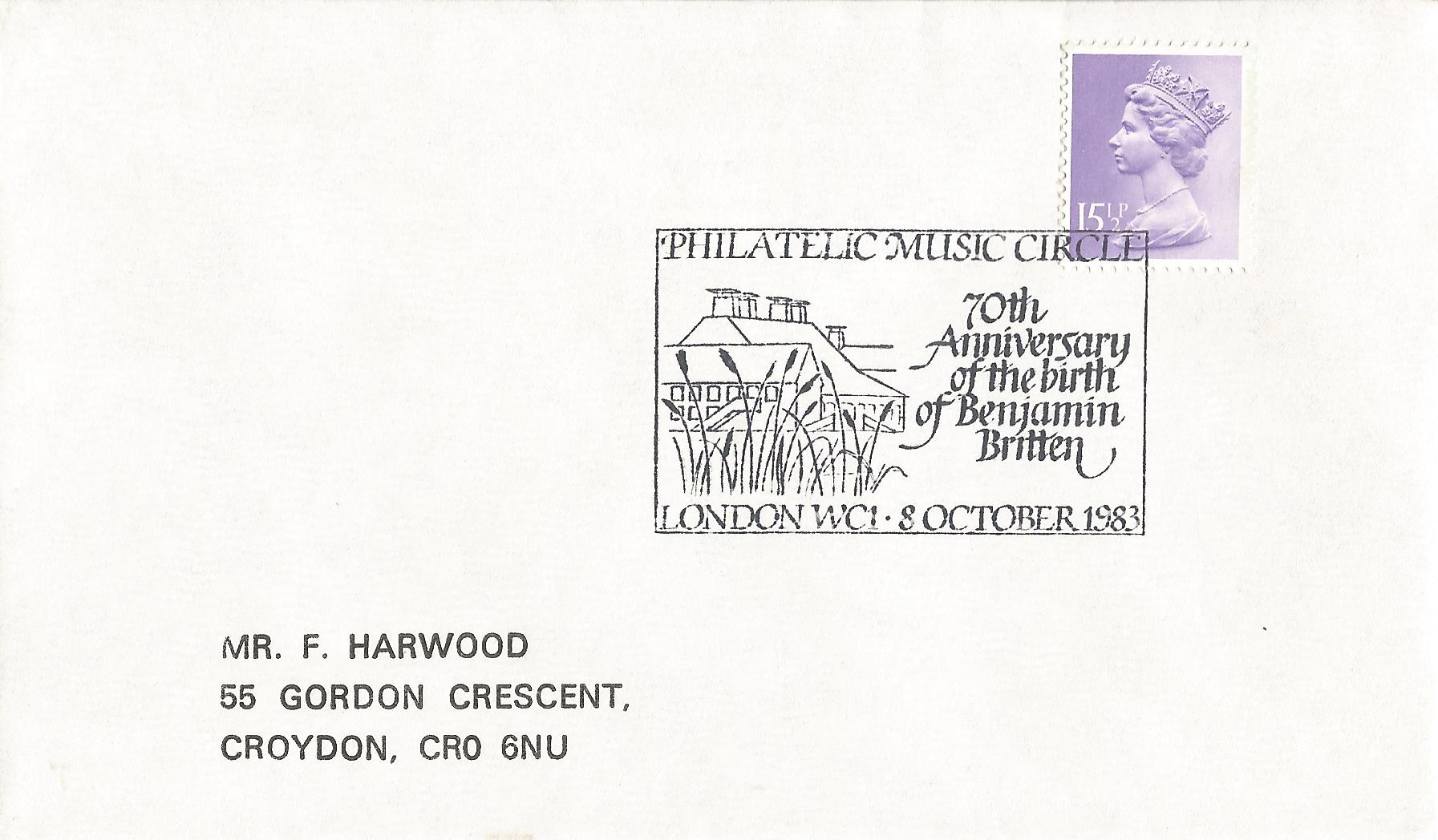 Philatelic Music Circle 70th Anniversary of the birth of Benjamin Britten London WC1_5804