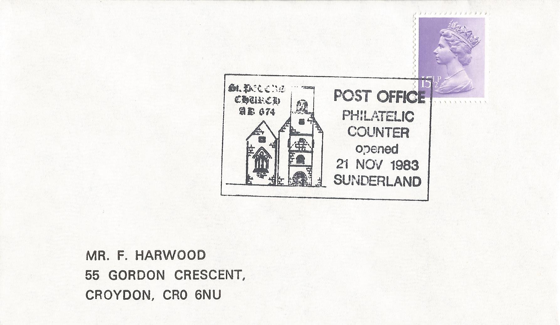 Post Office Philatelic Counter opened 21 Nov 1983 Sunderland_5840