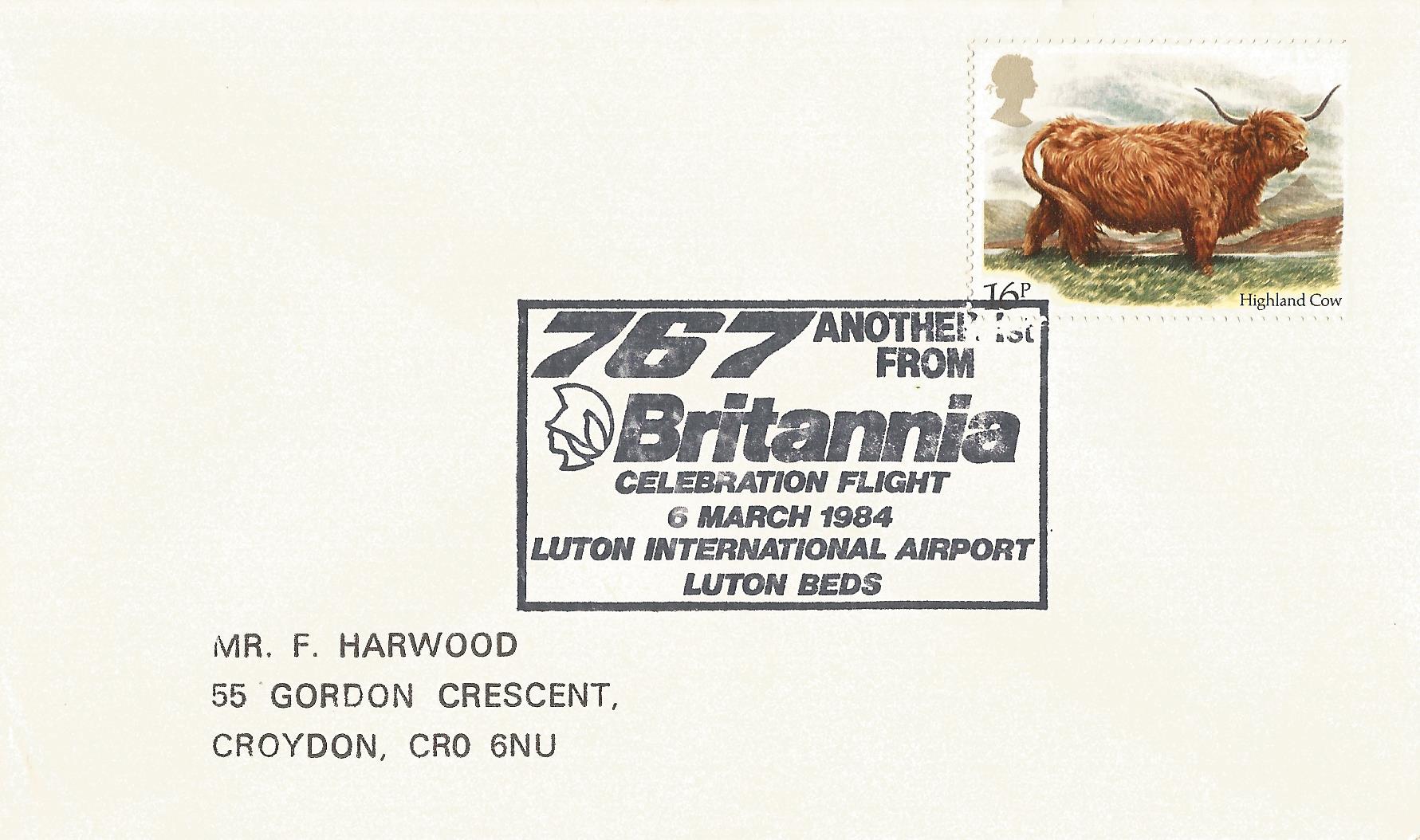 767 Another 1st from Britannia Celebration Flight Luton International Airport Luton Beds_5905