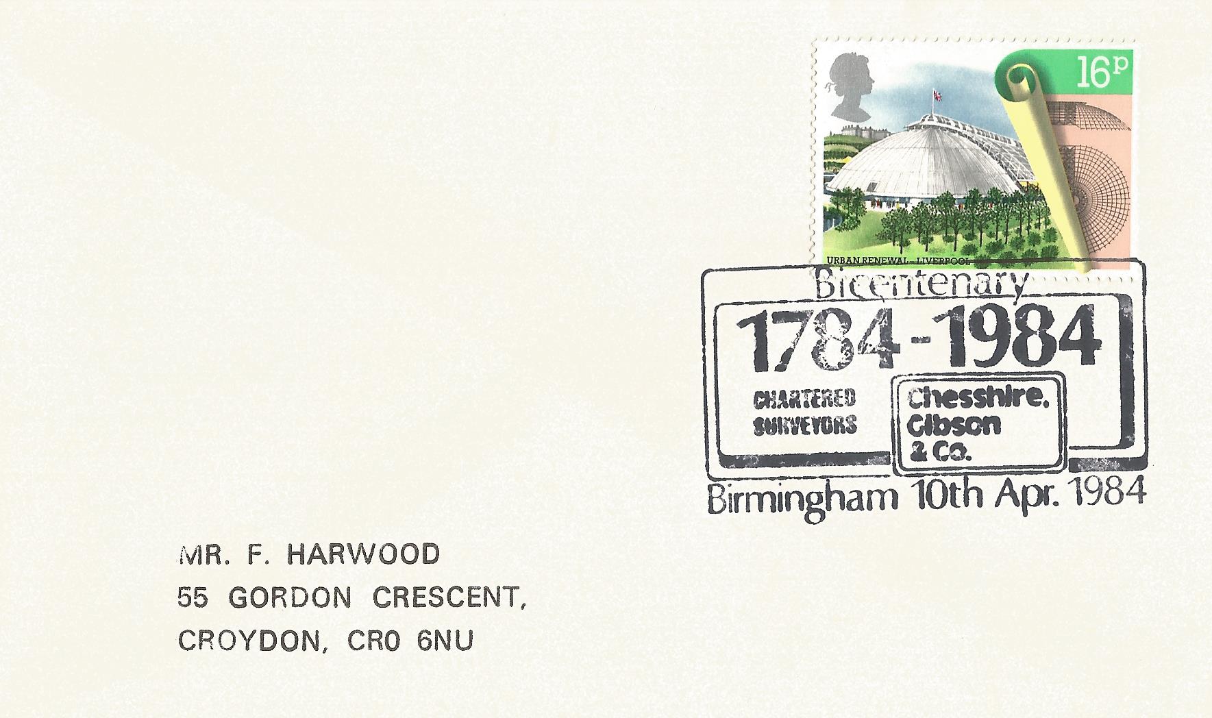 Bicentenary 1784-1984 Chartered Surveyors Chesshire Gibson & Co Birmingham_5937