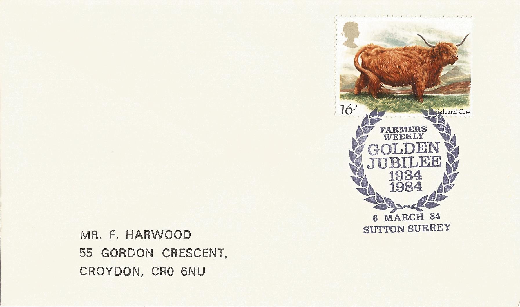 Farmers Weekly Golden Jubilee 1934 1984 Sutton Surrey_5908