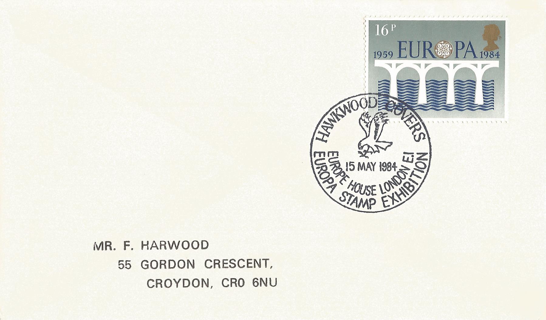 Hawkwood Covers Europa Stamp Exhibition Europe House London E1_5986