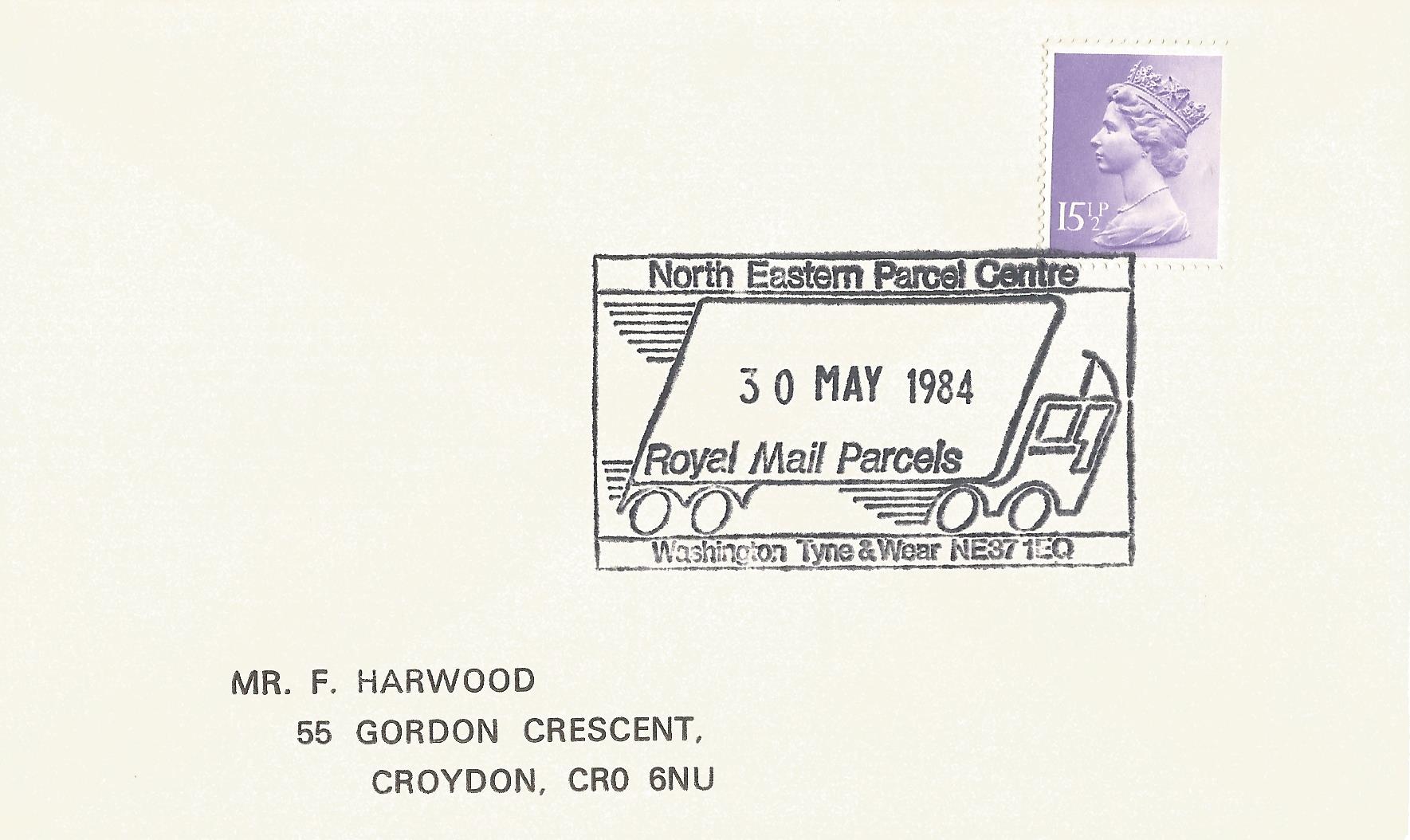North Eastern Parcel Centre Royal Mail Parcels Washington Tyne & Wear NE37 1EQ_PH88