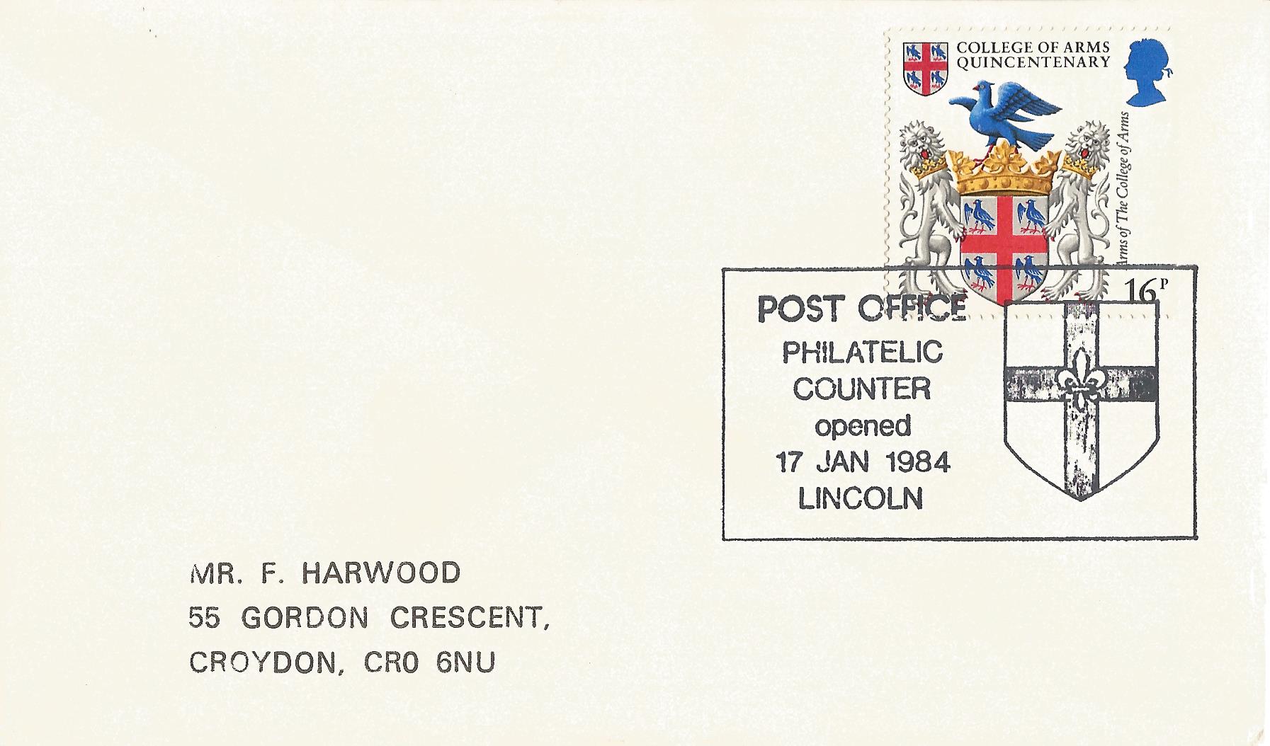 Post Office Philatelic Counter opened 17 Jan 1984 Lincoln_5873