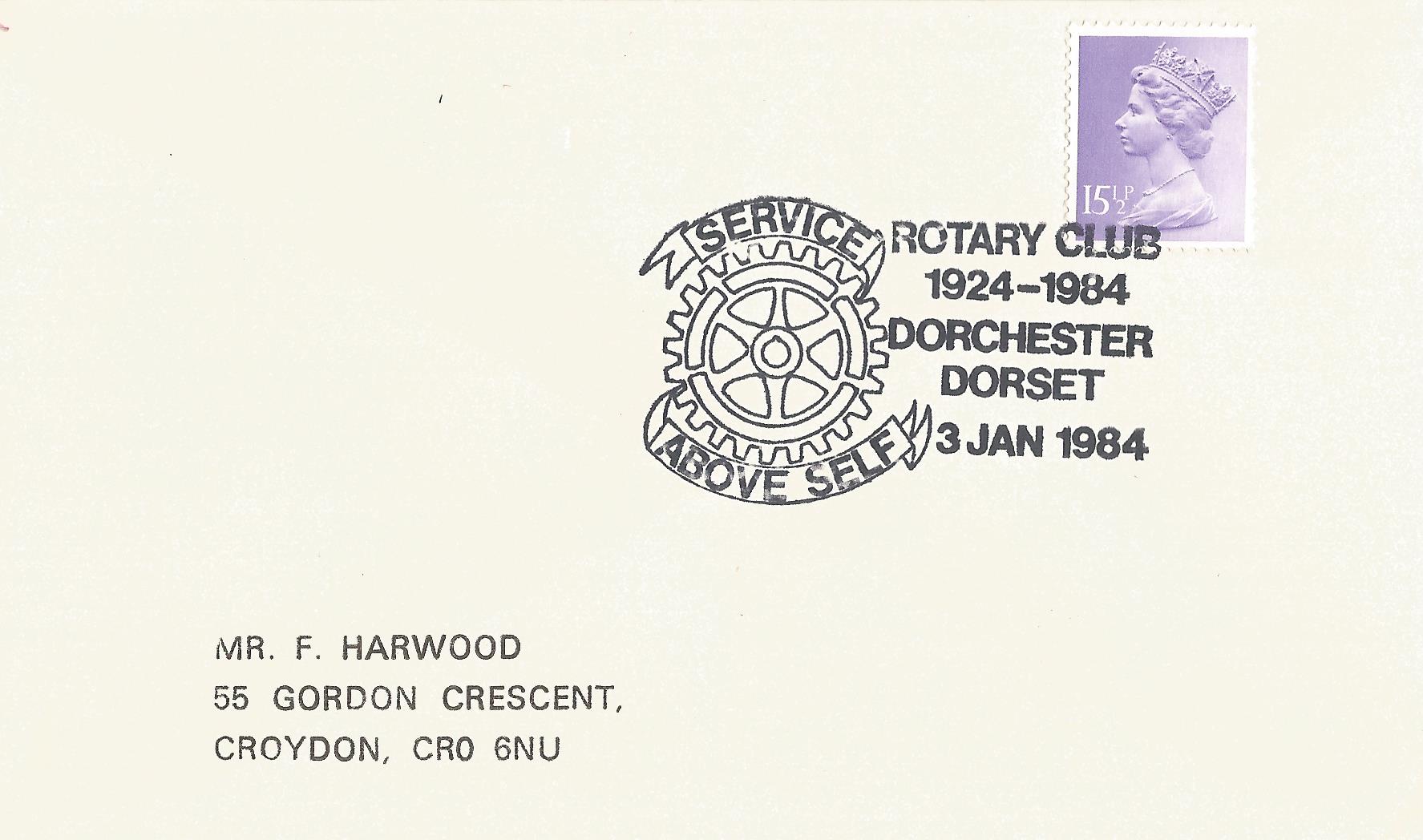 Rotary Club 1924-1984 Dorchester Dorset_5853