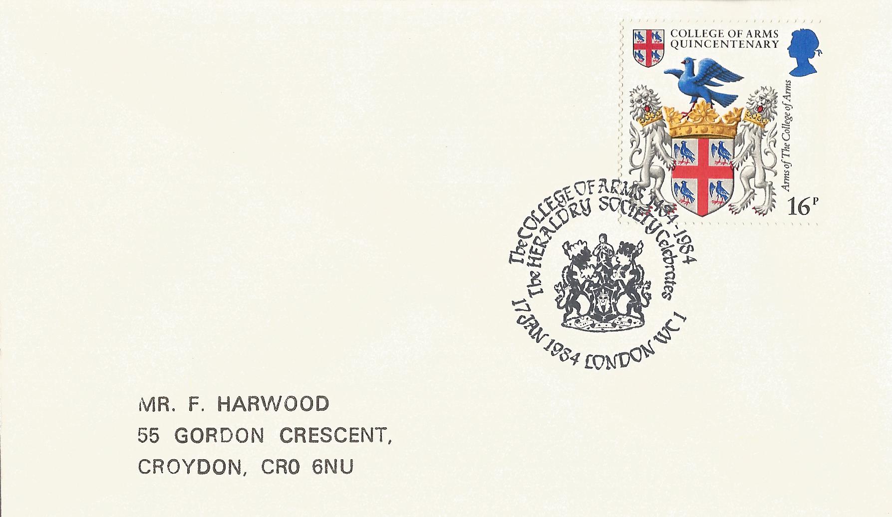 The College of Arms 1484-1984 The Heraldry Society Celebrates London WC1_5857